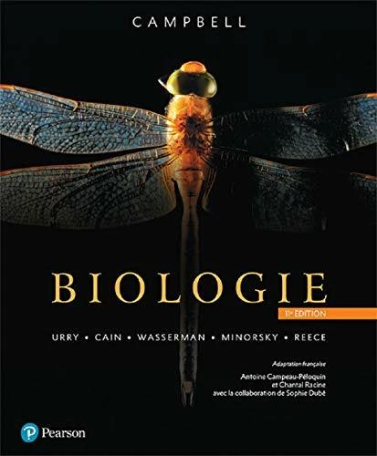 Produktbild Biologie 5è éd. CAMPBELL VERSION PEARSON FRANCE 11è éd. - Manuel + eText + MonLab + Multimédia + Ana (Französisch, Chantal Racine, Lisa Urry, Jane Reece, Antoine Campeau-Péloquin, Michael Cain, Steven Wasserman, Peter Minorsky, 2020)