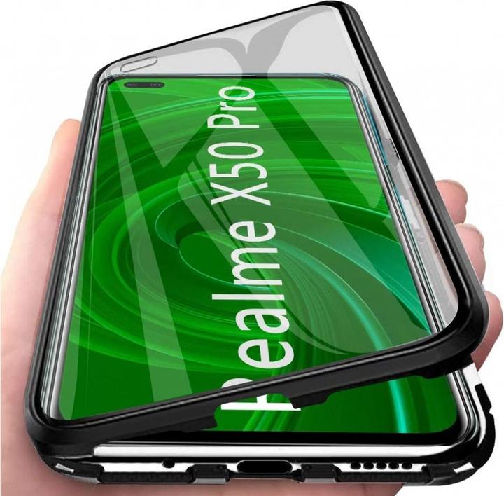 Actual product image G-Case Realme X50 Pro 5G Aluminium Magnetic Glass Case Cover (Realme X50 Pro 5G)