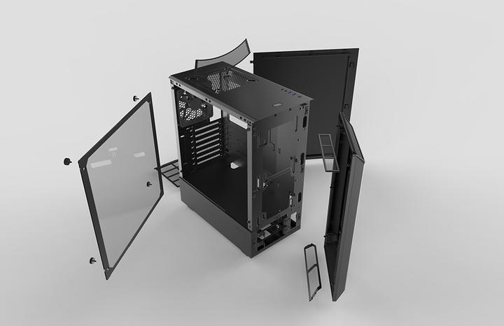 Actual product image Phanteks Eclipse P300 Tempered Glass (ATX, mATX, Mini-ITX)
