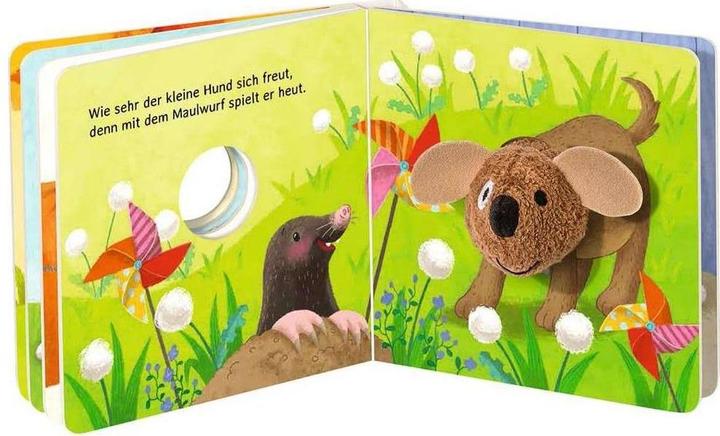 Actual product image Ravensburger My favourite finger puppet book: Hello, little dog (German)