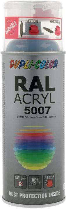 Produktbild Dupli-Color Acryllack glänzend RAL 5007 brillantblau (Brilliantblau, 0.40 l)
