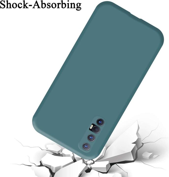 Actual product image Cadorabo Bumper Case for Oppo FIND X2 NEO TPU Liquid Silicone Cover for Oppo FIND X2 NEO (Oppo Find X2 Neo)