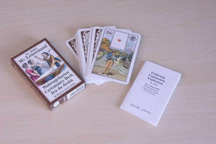 Actual product image Mlle Lenormand fortune telling cards No. 194115 (German)