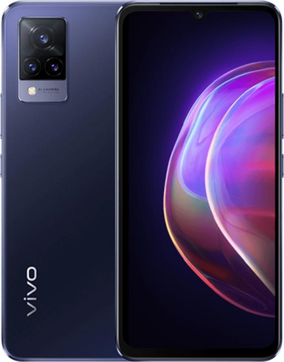 Actual product image Vivo V21 5G (128 GB, Dusk Blue, 6.44", Hybrid Dual SIM, 64 Mpx, 5G)