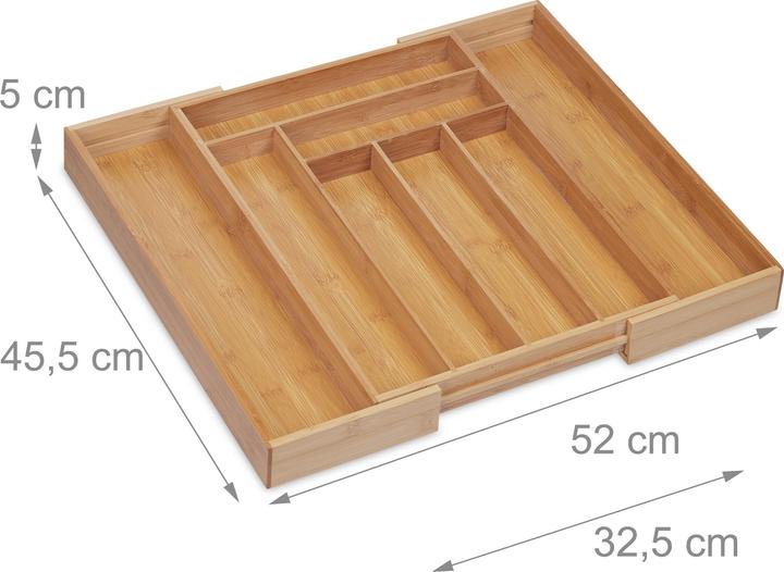 Actual product image Relaxdays Cutlery tray