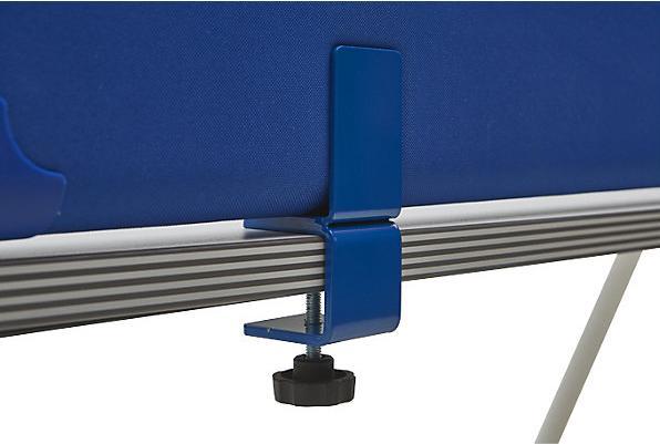 Immagine prodotto eurokraft pro Pannello da scrivania fonoassorbente, altezza 450 mm, larghezza 1600 mm, blu.