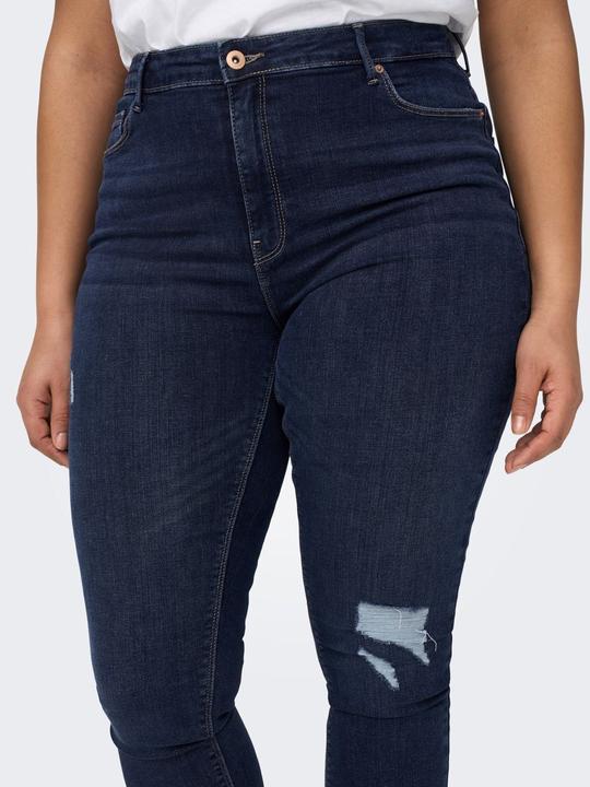 Actual product image Only Curvy CarLaola Life Skinny High Rise Jeans (46)