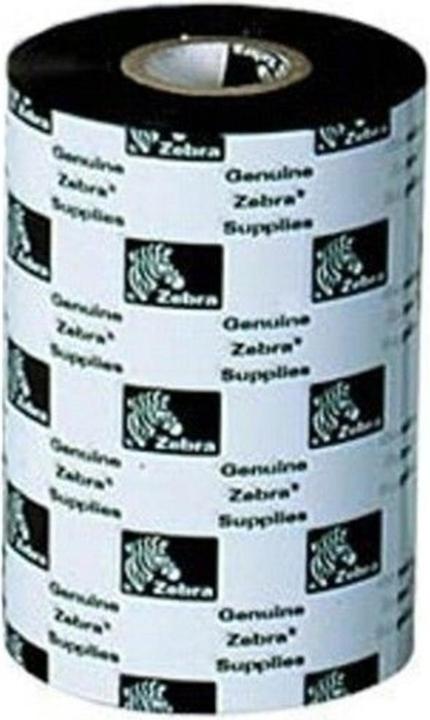 Actual product image Zebra 3200 Wax/Resin (8.90 cm, Black)