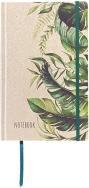 Actual product image Notebook 10900N, made of grass paper, 13x21cm blank, 80 sheets (13 x 21 cm, Plain, Hardcover)