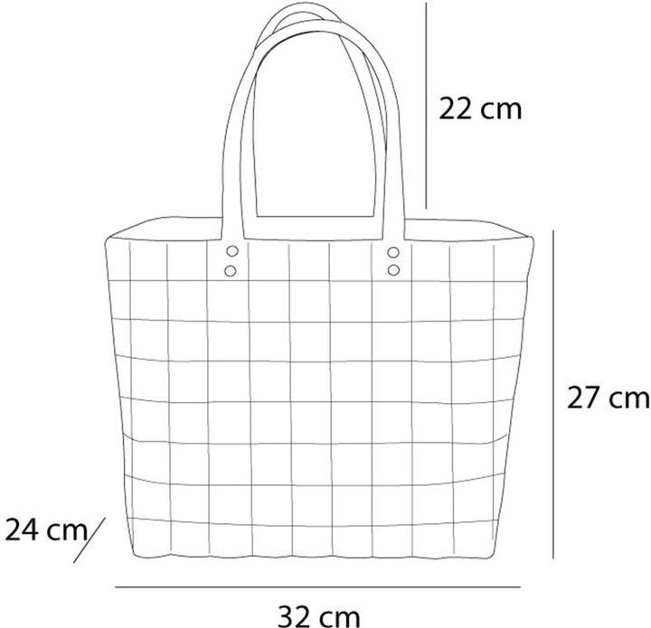 Produktbild Normani Einkaufskorb Einkaufstasche aus Kunststoff - 957