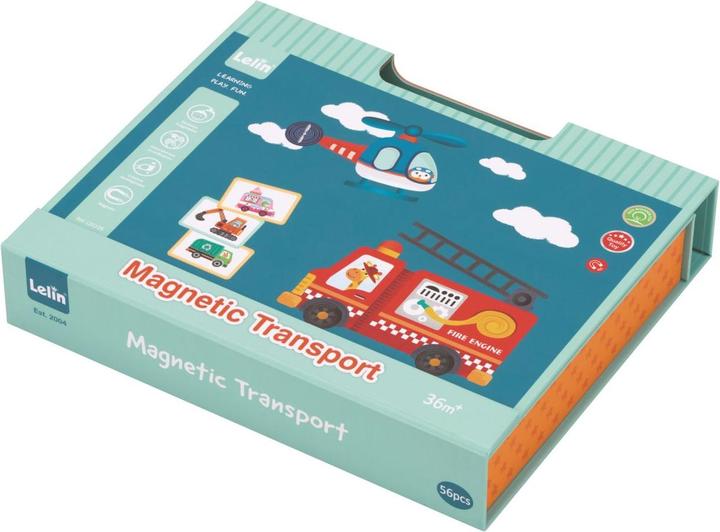 Immagine prodotto Spielba Gioco di calamite Veicoli con modelli