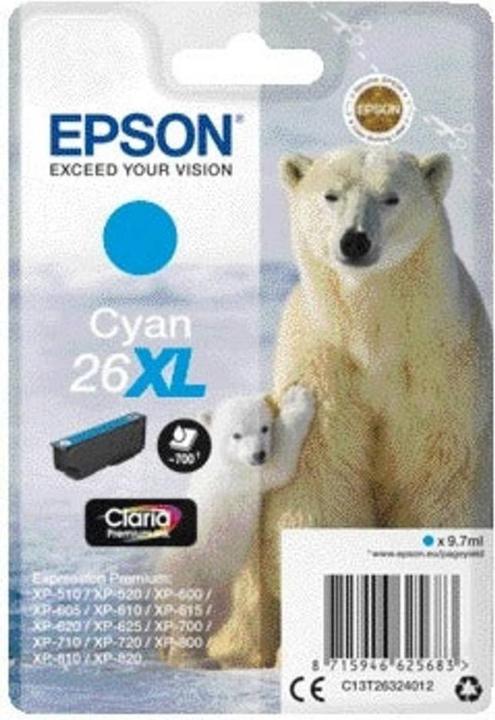 Produktbild Epson 26XL Claria Premium (C)