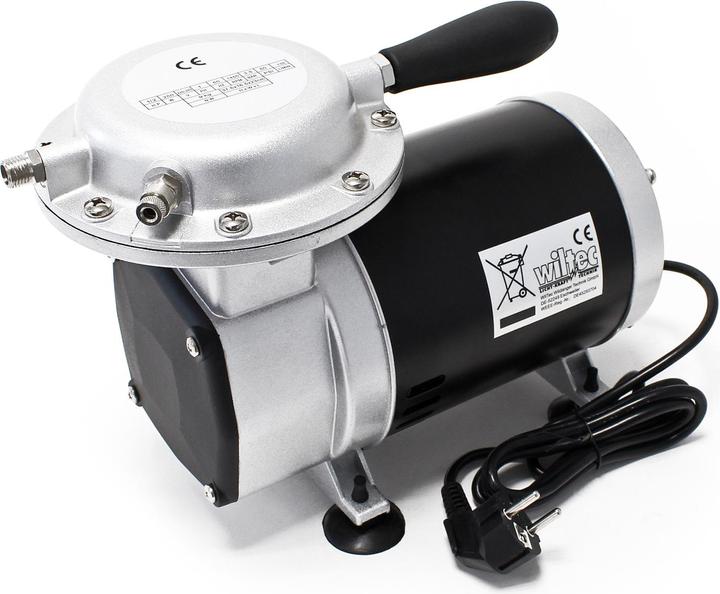 Image du produit Wiltec Pompe à dépression Pompe à membrane 128-135 l/min AS29 Sans huile Climatiseur