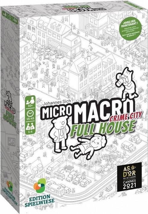 Produktbild Swissgames-Spiele Micro Macro Crime City 2 (Fr) (Französisch)
