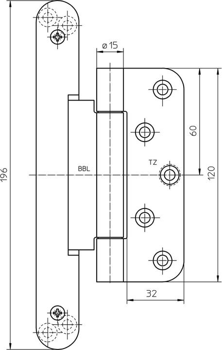 Produktbild Simonswerk Objektbänder VARIANT VN 2927/120 Compact Planum