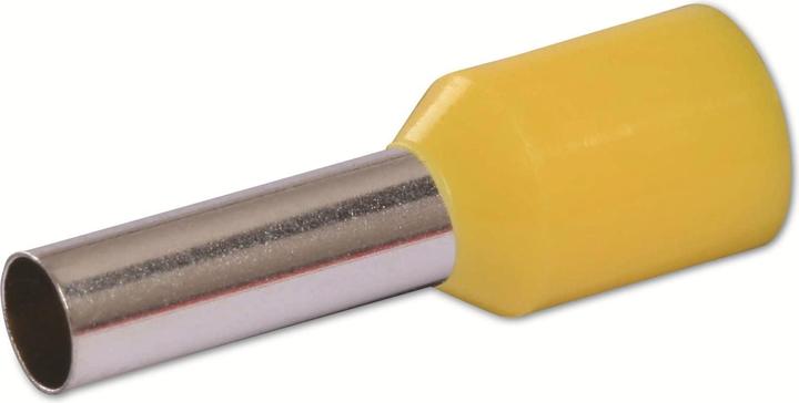 Actual product image Quadrios 22C431 Wire end ferrule 6 mm² Partially insulated Yellow 1 set