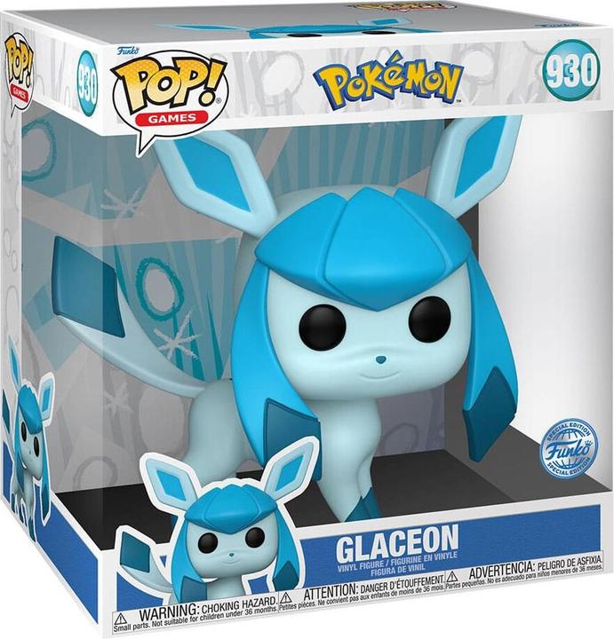 Produktbild Funko Pokemon - Glaceon (EMEA) Super Sized Jumbo POP! Vinyl Figur 25 cm