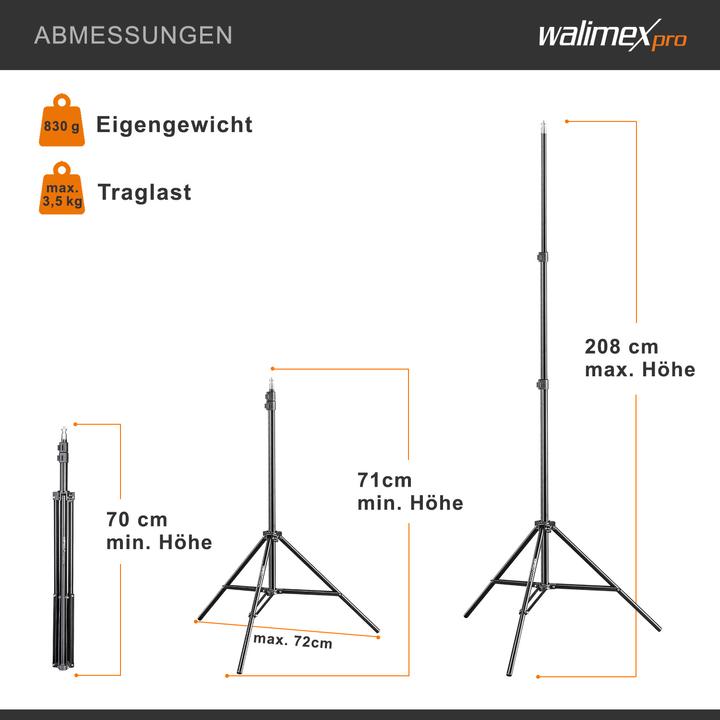 Produktbild Walimex pro Pro WT-803 (200 cm, 3.50 kg)
