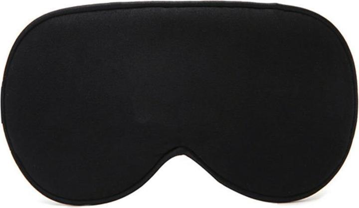 Actual product image JTI Silk sleep mask - Black (Sleeping mask)