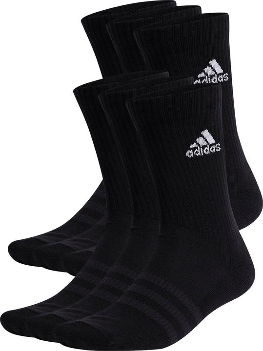 Actual product image adidas Cushioned Sportswear Crew Socks, 6 Pairs (pack of 6, S)