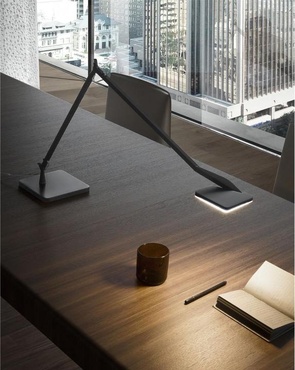 Actual product image Panzeri Design PANZERI table lamp JACKIE titanium (526 lm)