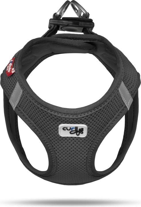 Immagine prodotto Curli Gilet da imbracatura Air-Mesh XL, nero (XL, Cane, Generale)