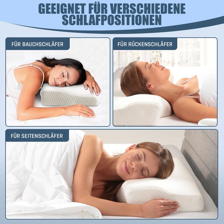 Immagine prodotto Bestschlaf Anti-Schnarch Kissen »Visko« (35 x 60 x 11 cm)