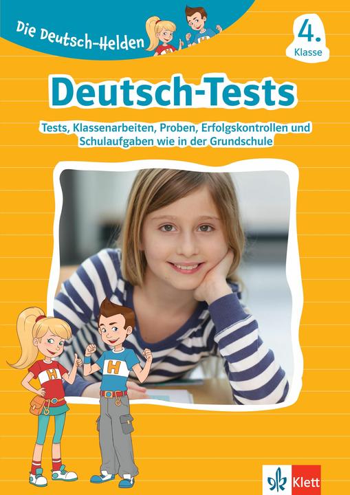 Produktbild Die Deutsch-Helden: Deutsch-Tests 4. Klasse (Deutsch, Klett Lerntraining, 2020)