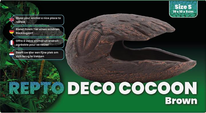 Actual product image Repto Plant Deco Cocoon Brown S