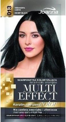 Produktbild Joanna Multi Effect Keratin Complex Color Instant Color Shampoo 013 Ebonyack 35G (Flüssiges Shampoo)