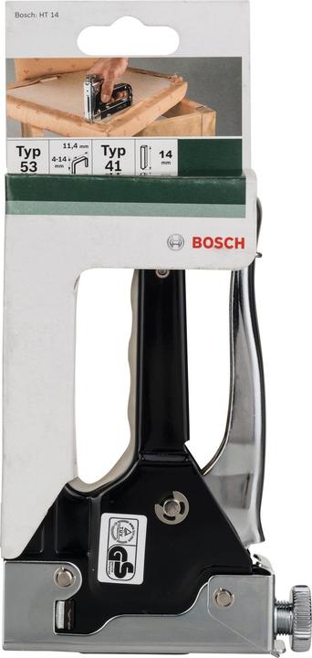 Image du produit Bosch Zubehör Agrafeuse manuelle HT 14