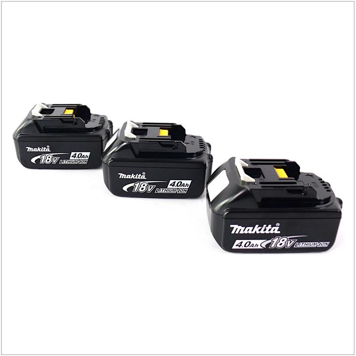 Image du produit Makita BL 1840 B 18 V - 4,0 Ah Li-Ion Batterie 3er Pack (18 V)