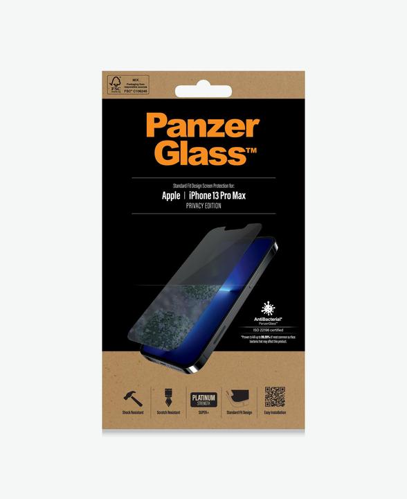 Actual product image PanzerGlass Privacy (1 Piece, Apple iPhone 13 Pro Max)