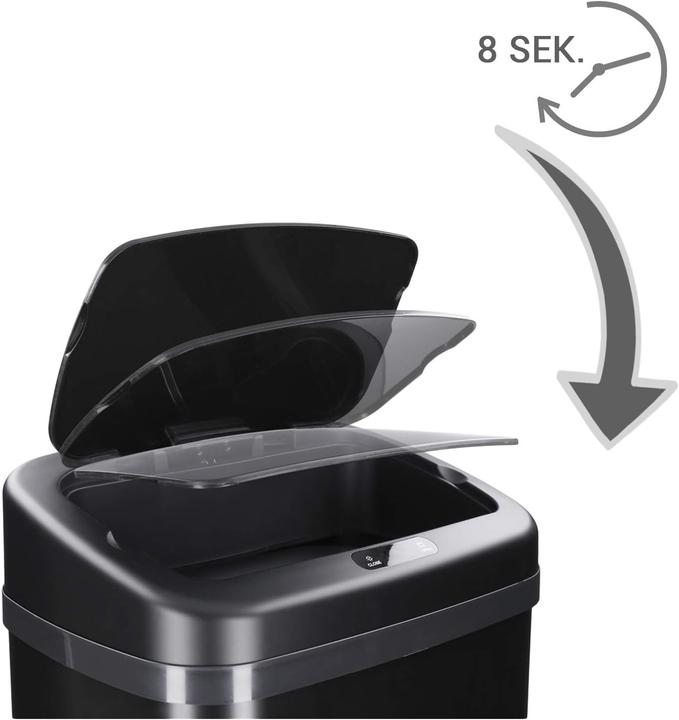 Produktbild Talk-Point Müll-Eimer, Schwarz 40 (40 l)
