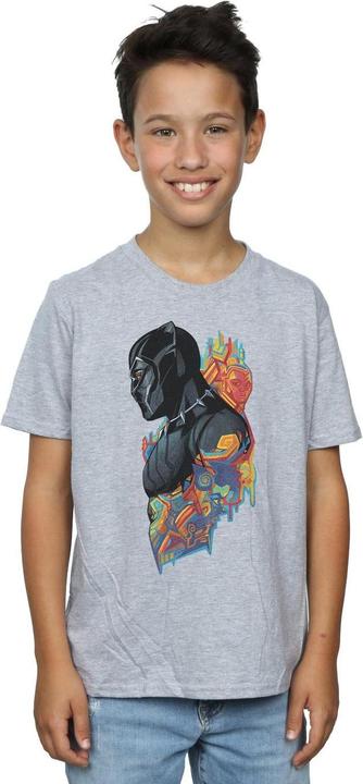Produktbild Jungen Black Panther Profil TShirt (140, 146)