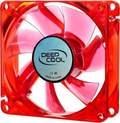 Actual product image Deepcool 80mm case ventilation fan, 2 Pin hydro bearing (80 mm, 1 x)