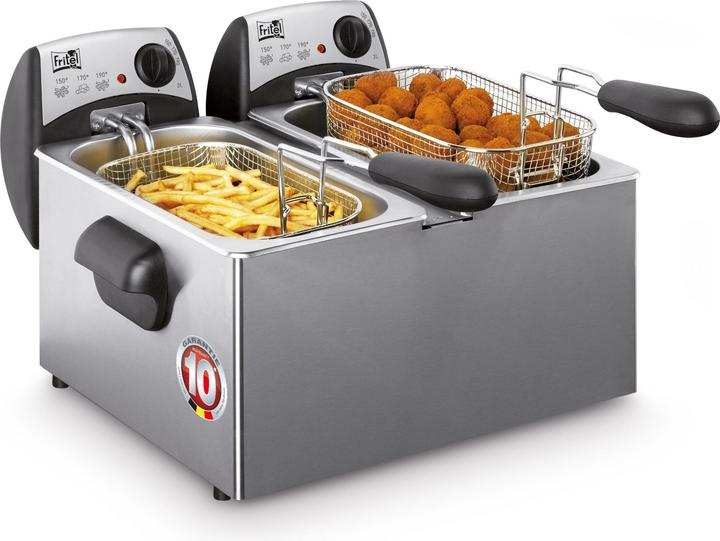 Actual product image Fritel cold zone fryer fr1355 duo (EU plug)
