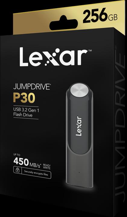 Image du produit Lexar Lecteur flash JumpDrive P30 256 Go, USB 3.2 (256 Go, USB-A)
