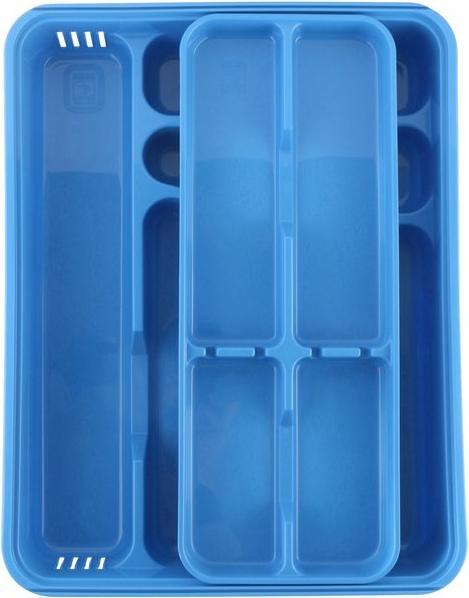Actual product image Axentia Cutlery tray, sliding insert