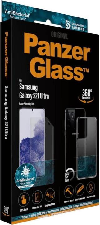 Actual product image PanzerGlass 360° Protection - Glass + Cover (1 Piece, Samsung Galaxy S21 Ultra)