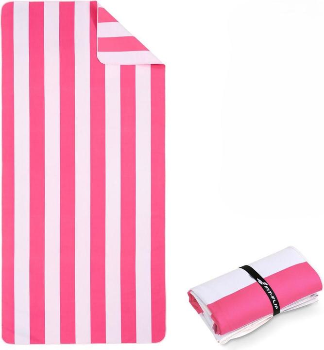 Actual product image Fit-Flip Strandtuch XXL Mikrofaser schnelltrocknendes Badetuch 200x90cm (200 x 90 cm)