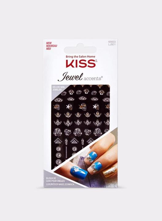 Immagine prodotto KISS Accenti gioiello (Decorazione unghie, Argento)