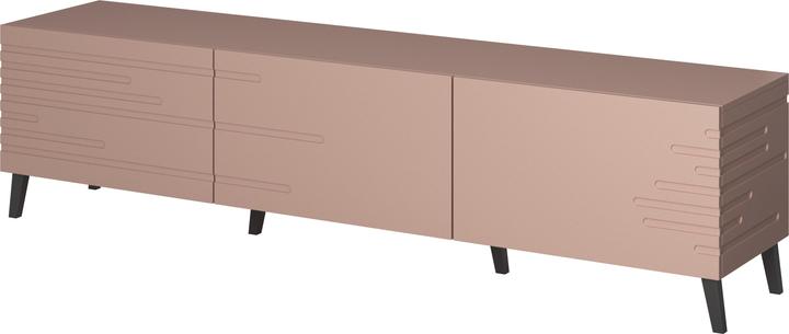 Cama Armoire RTV NOVA 186x40x48 rose mat (186 x 40 x 48 cm)