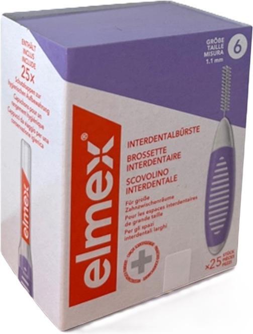 Actual product image Elmex Interdental brush (25 x, 1.10 mm)
