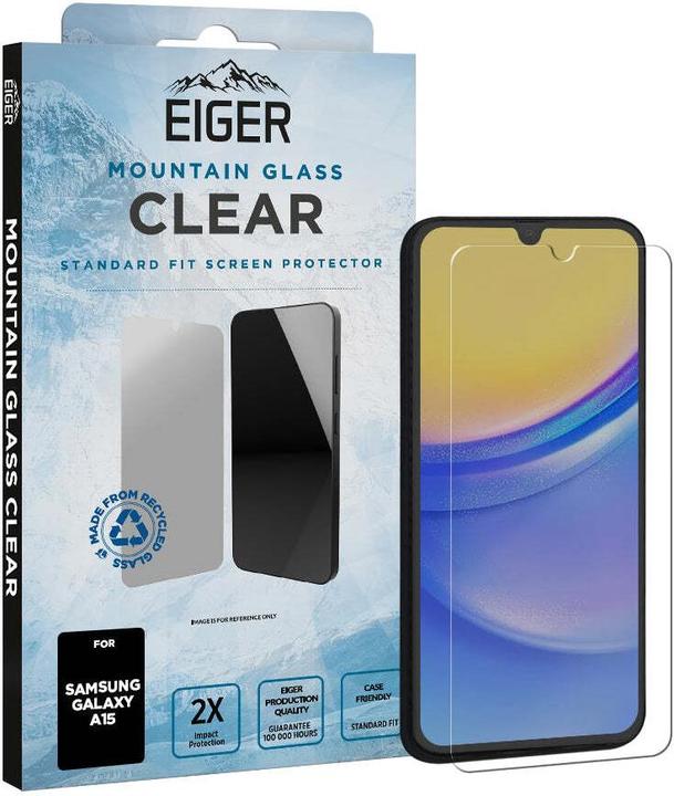 Immagine prodotto Eiger Mountain Glass (1 Pezzo/i, Samsung Galaxy A15 5G, Samsung Galaxy A15)