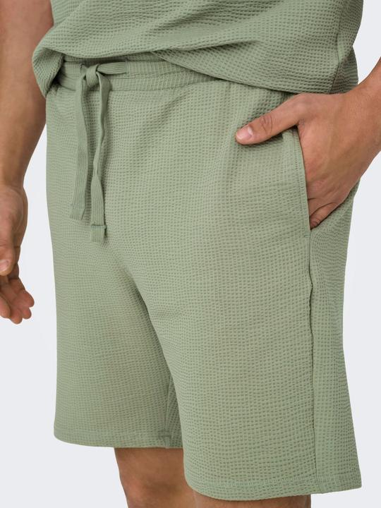 Produktbild Only & Sons Onskian Reg Seersucker Shorts (XL)