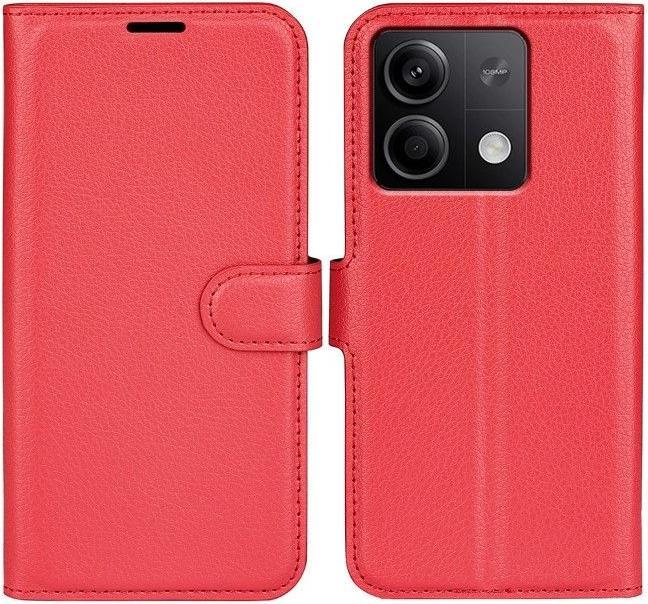 Actual product image MU Classic Litchi Leather Bookcover Series (Xiaomi Redmi Note 13 5G)