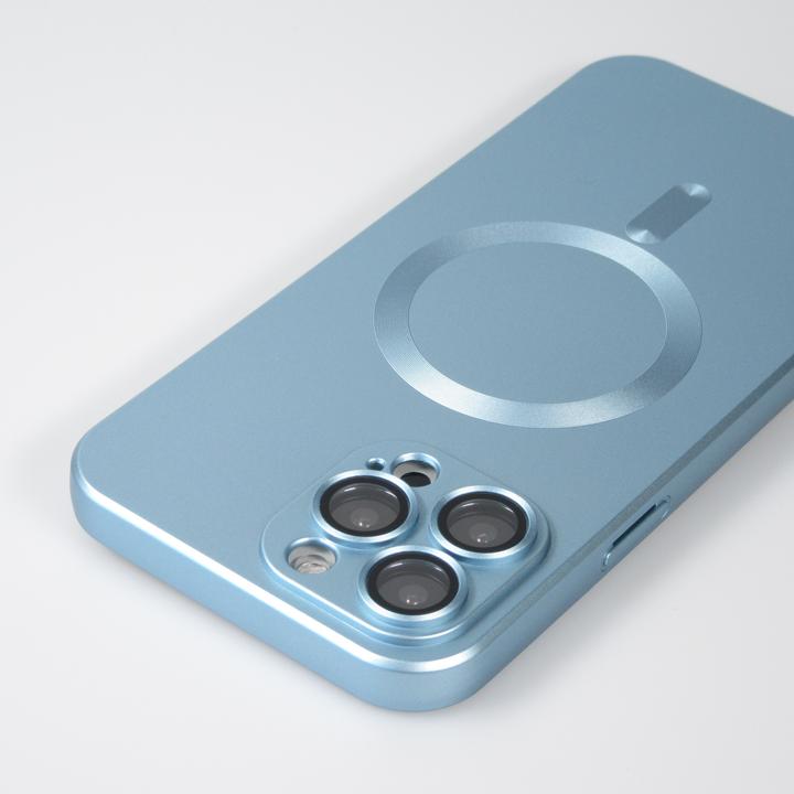 Image du produit PhoneLook Coque Gel souple avec vitre de protection caméra MagSafe (Apple iPhone 15 Pro Max)