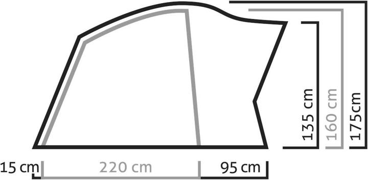 Produktbild Salewa Alpine Hut III (Kuppelzelt, 8 kg, 3 Personen)