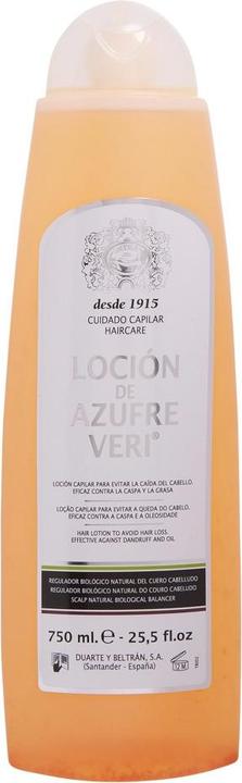 Inteacosmetics AZUFRE VERI locion anti-caída 750 ml (750 ml)
